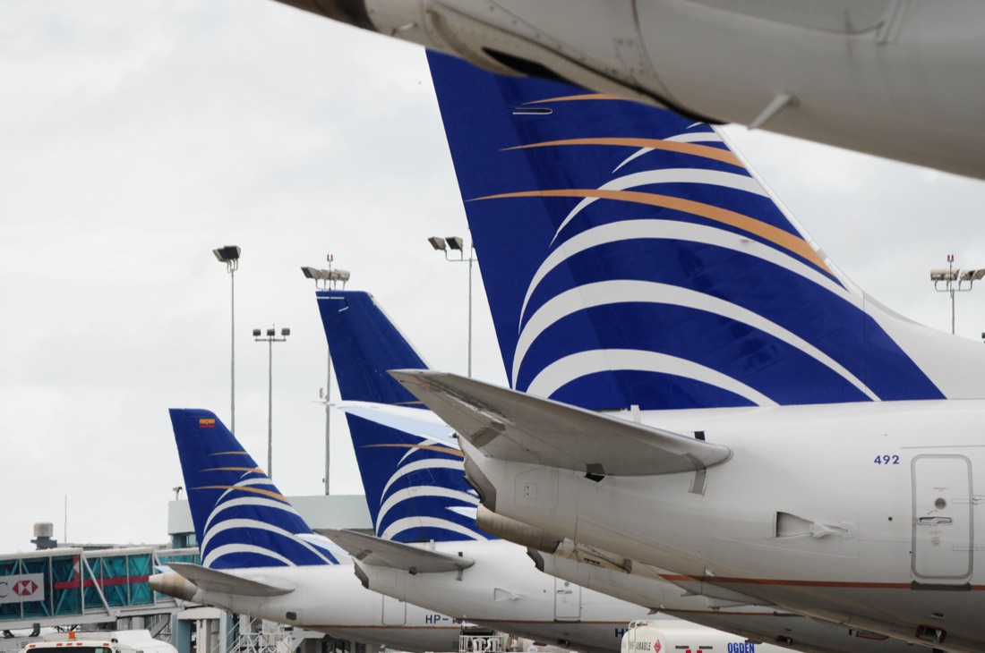 Copa Airlines fleet at Tocumen International Airport, Panama