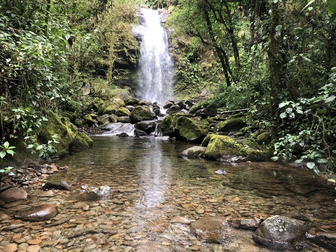 Jungle waterfall — Lost Waterfalls, Boquete, Panama
